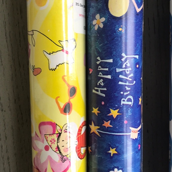 2 Rolls Fairy Wish Groovy Girls Gift Wrap - Picture 1 of 5